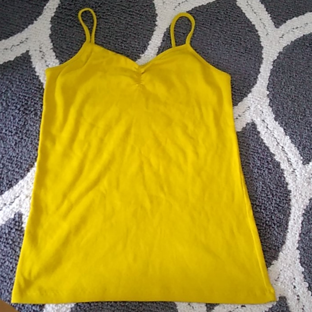 Yellow tank top